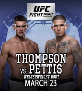 UFC Fight Night 148: Thompson vs. Pettis @ Bridgestone Arena, Nashville, Tennessee.