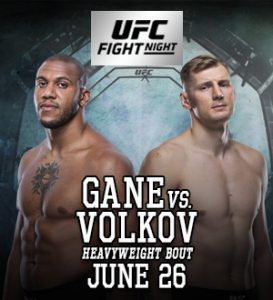 UFC Fight Night: Gane vs. Volkov @ UFC Apex, Enterprise, Nevada.